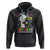 Autism Awareness Hoodie It's Ok To Be Different Cute Puzzle Giraffe - Wonder Print Shop