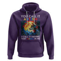 Autism Awareness Hoodie You Call It Autism I Call It Having That Dawg In Me Wolf Puzzle Moon - Wonder Print Shop