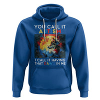 Autism Awareness Hoodie You Call It Autism I Call It Having That Dawg In Me Wolf Puzzle Moon - Wonder Print Shop