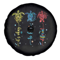 Autism Awareness Spare Tire Cover It's Ok To Be Different Sea Turtle