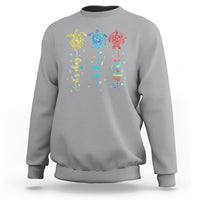 Autism Awareness Sweatshirt It's Ok To Be Different Sea Turtle - Wonder Print Shop