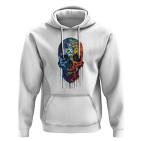 Autism Awareness Cool Puzzle Skull Hoodie - Wonder Print Shop