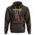 Autism Awareness Hoodie Rockin' To A Different Tune Skeleton - Wonder Print Shop