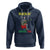 Autism Awareness Hoodie Rockin' To A Different Tune Skeleton - Wonder Print Shop