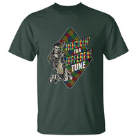 Autism Awareness T Shirt Rockin' To A Different Tune Skeleton - Wonder Print Shop
