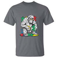 Autism Awareness Bigfoot Puzzle Autistic Warrior T Shirt - Wonder Print Shop