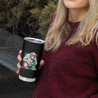 Autism Awareness Bigfoot Puzzle Autistic Warrior Tumbler Cup