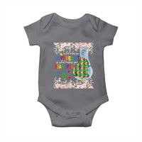 Autism Awareness Baby Onesie What Makes You Different Is What Makes You Beautiful Autistic Elephant Mom