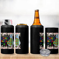 Autism Awareness 4 in 1 Can Cooler Tumbler What Makes You Different Is What Makes You Beautiful Autistic Elephant Mom