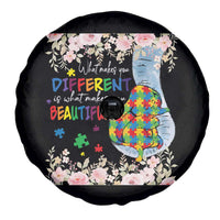 Autism Awareness Spare Tire Cover What Makes You Different Is What Makes You Beautiful Autistic Elephant Mom