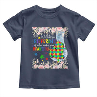 Autism Awareness Toddler T Shirt What Makes You Different Is What Makes You Beautiful Autistic Elephant Mom