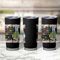 Autism Awareness Tumbler Cup What Makes You Different Is What Makes You Beautiful Autistic Elephant Mom