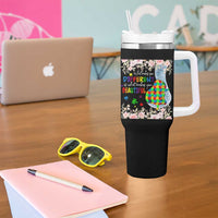 Autism Awareness Tumbler With Handle What Makes You Different Is What Makes You Beautiful Autistic Elephant Mom