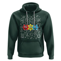 Autism Awareness Puzzle Periodic Table Autistic Hoodie - Wonder Print Shop