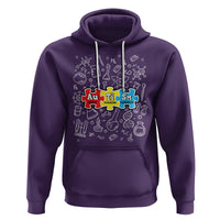 Autism Awareness Puzzle Periodic Table Autistic Hoodie - Wonder Print Shop