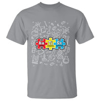 Autism Awareness Puzzle Periodic Table Autistic T Shirt - Wonder Print Shop