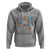 Autism Awareness Hoodie I Teach Awesome Kids Funny Puzzle Special Education Teacher - Wonder Print Shop