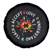 Autism Awareness Spare Tire Cover Special Teacher Teach Accept Understand Love