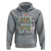 Autism Awareness Hoodie Special Teacher Teach Accept Understand Love - Wonder Print Shop