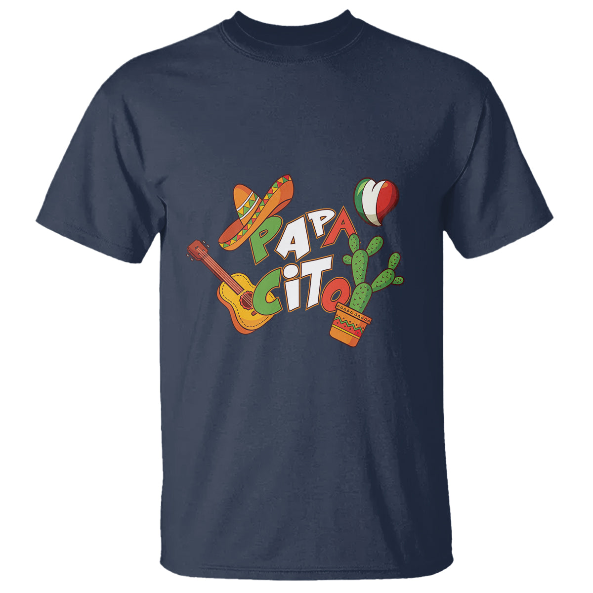 Cinco De Mayo T Shirt Papacito Family Matching Mexican Dad - Wonder Print Shop