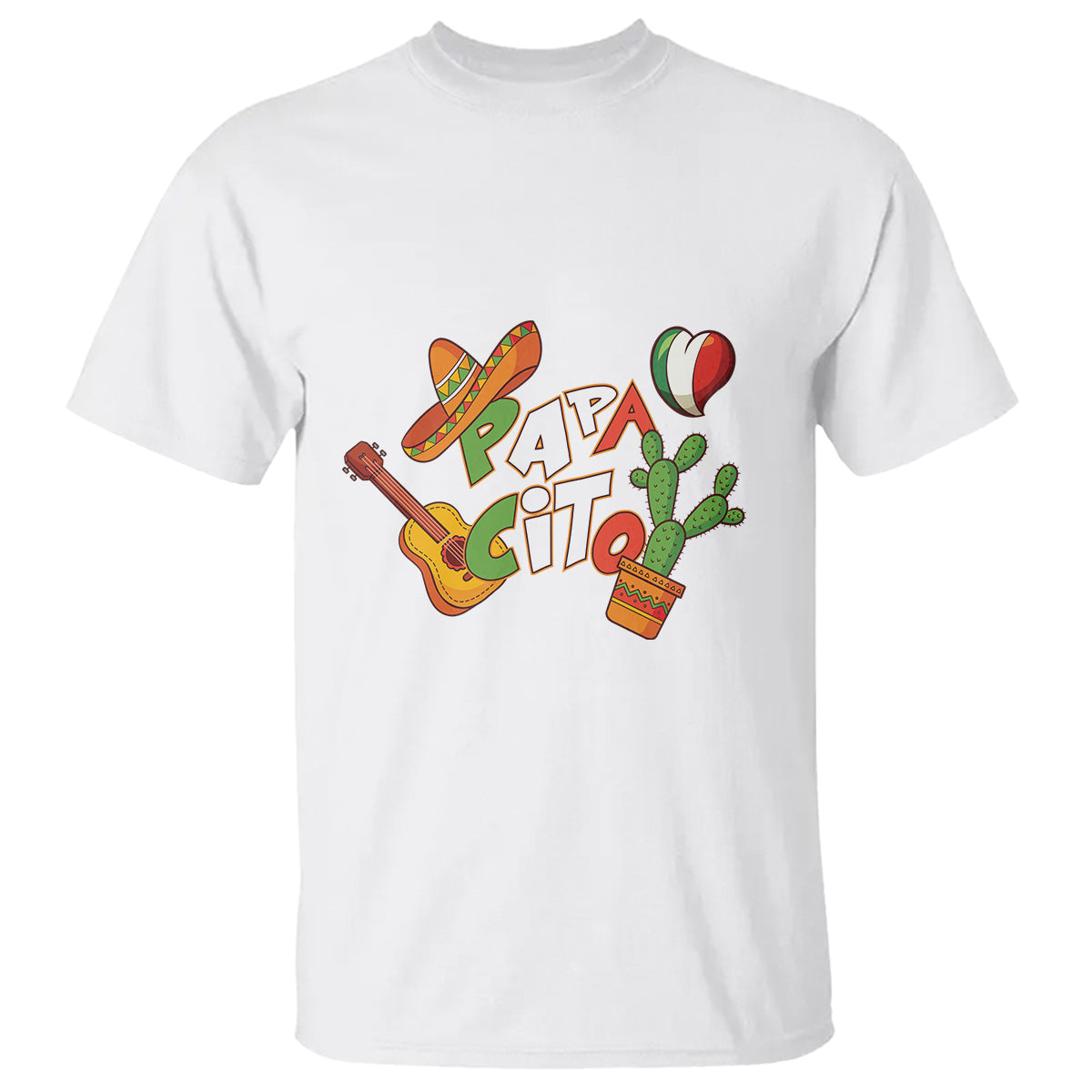 Cinco De Mayo T Shirt Papacito Family Matching Mexican Dad - Wonder Print Shop