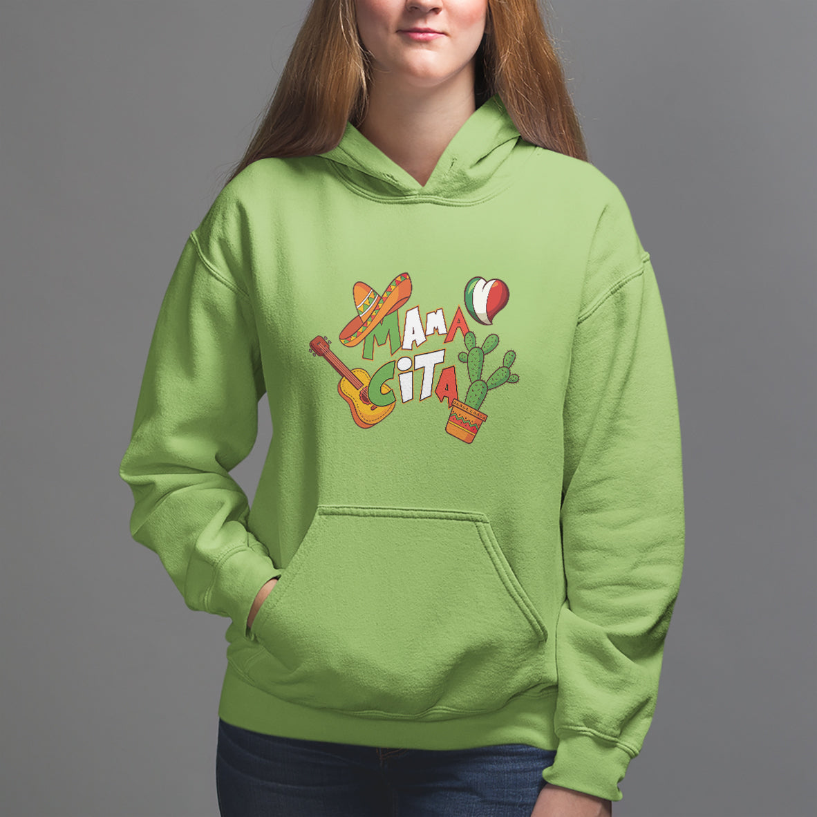 Cinco De Mayo Hoodie Mamacita Family Matching Mexican Mom - Wonder Print Shop
