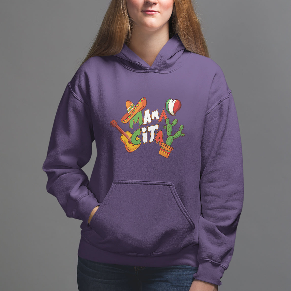 Cinco De Mayo Hoodie Mamacita Family Matching Mexican Mom - Wonder Print Shop