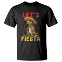 Cinco De Mayo T Shirt Let's Fiesta Mexican Dinosaur Toddler Boys - Wonder Print Shop