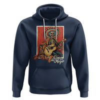 Cinco De Mayo Hoodie Mariachi Skeleton Playing Guitar Mexican Party - Wonder Print Shop