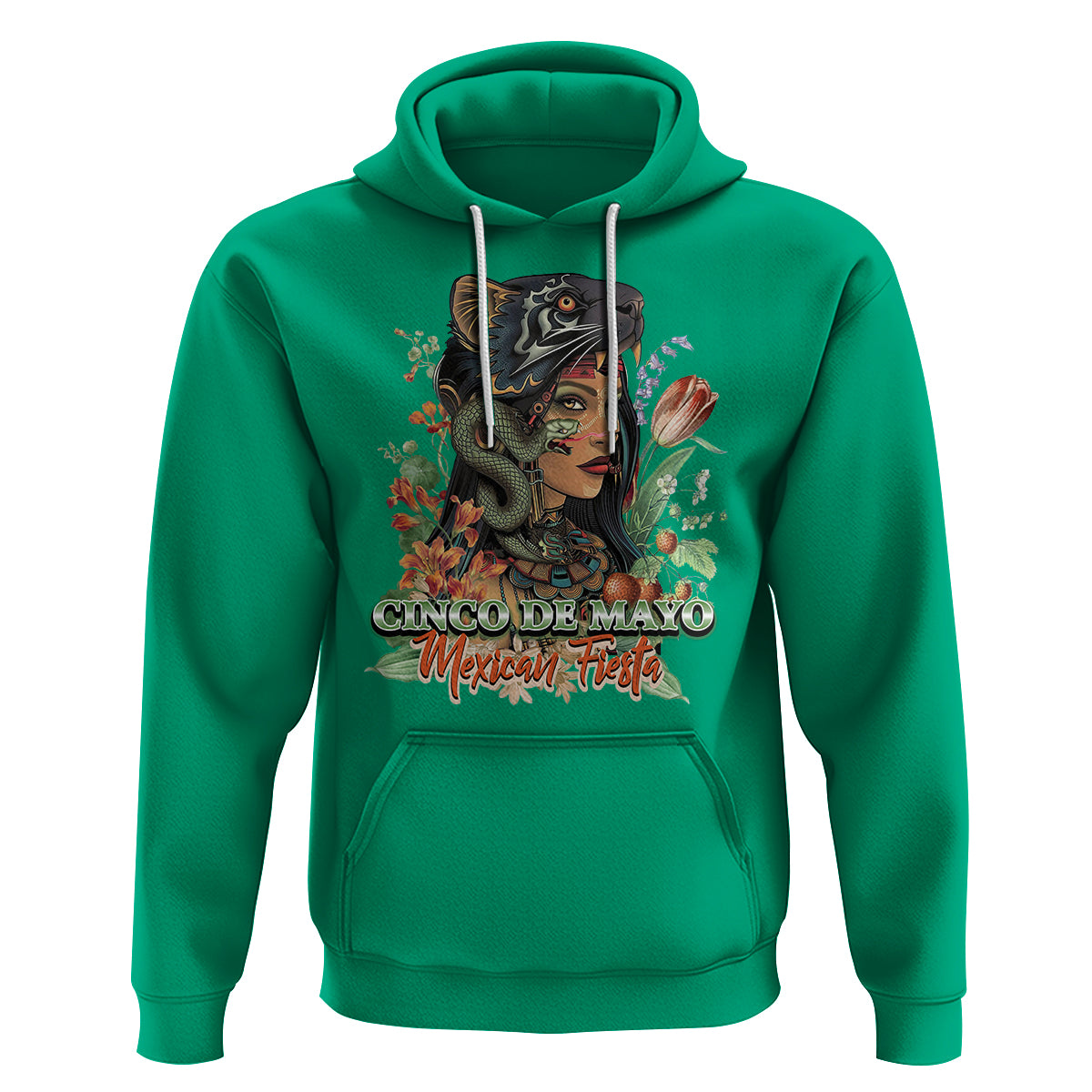 Cinco De Mayo Mexican Fiesta Aztec Hoodie - Wonder Print Shop
