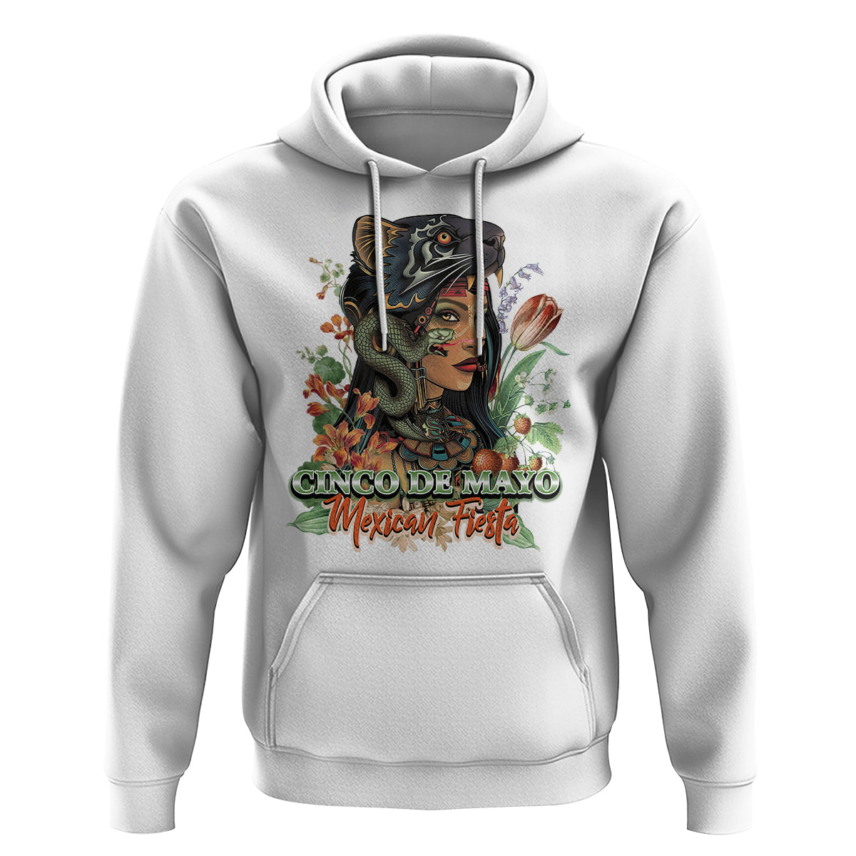 Cinco De Mayo Mexican Fiesta Aztec Hoodie - Wonder Print Shop