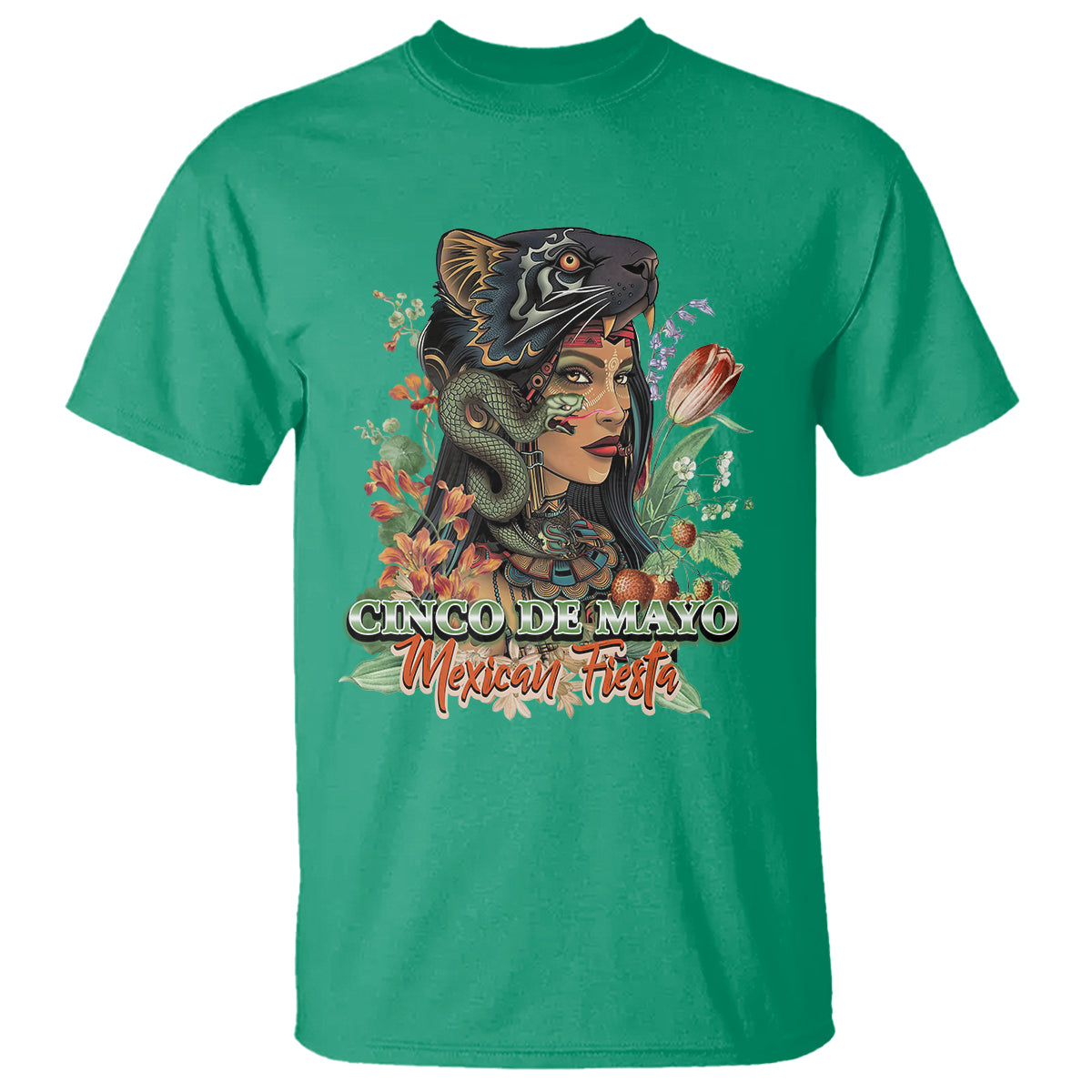 Cinco De Mayo Mexican Fiesta Aztec T Shirt - Wonder Print Shop