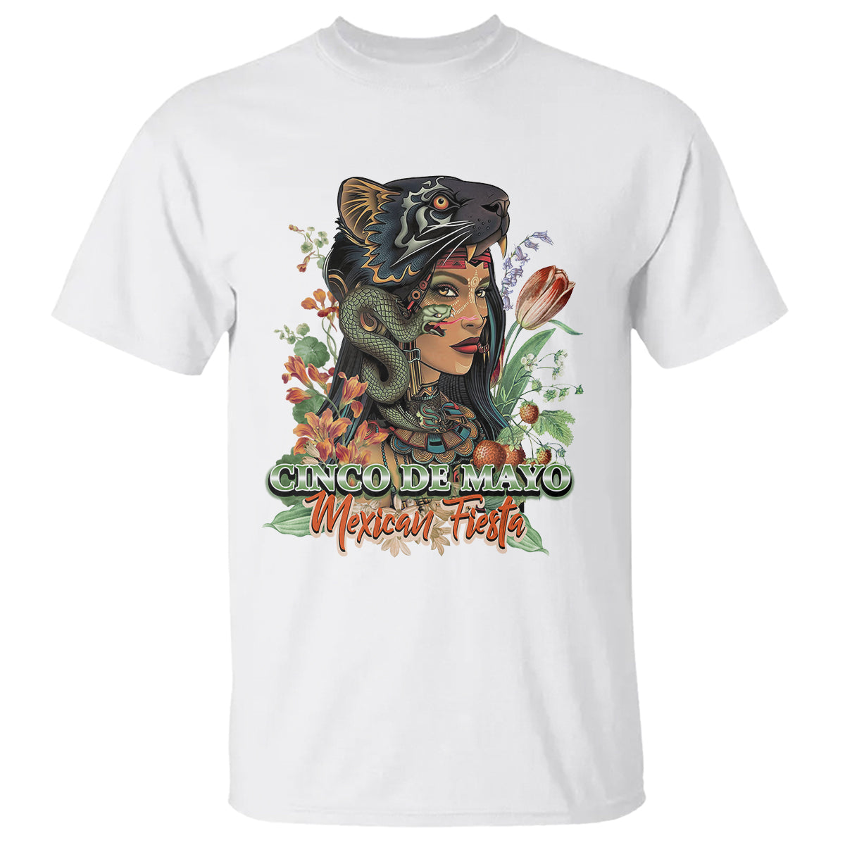 Cinco De Mayo Mexican Fiesta Aztec T Shirt - Wonder Print Shop