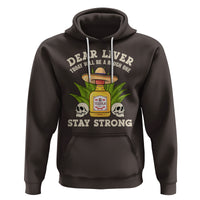 Cinco De Mayo Hoodie Dear Liver Today Will Be A Rough One Funny Drinking Mexican Party - Wonder Print Shop