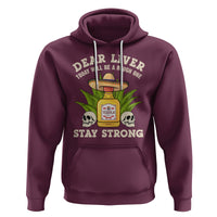 Cinco De Mayo Hoodie Dear Liver Today Will Be A Rough One Funny Drinking Mexican Party - Wonder Print Shop