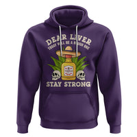 Cinco De Mayo Hoodie Dear Liver Today Will Be A Rough One Funny Drinking Mexican Party - Wonder Print Shop