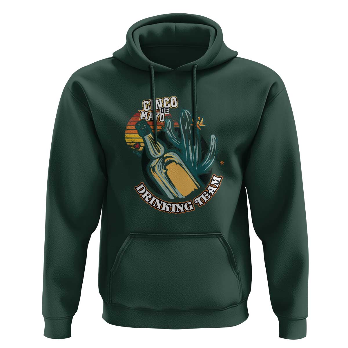 Cinco De Mayo Drinking Team Funny Mexican Party Hoodie