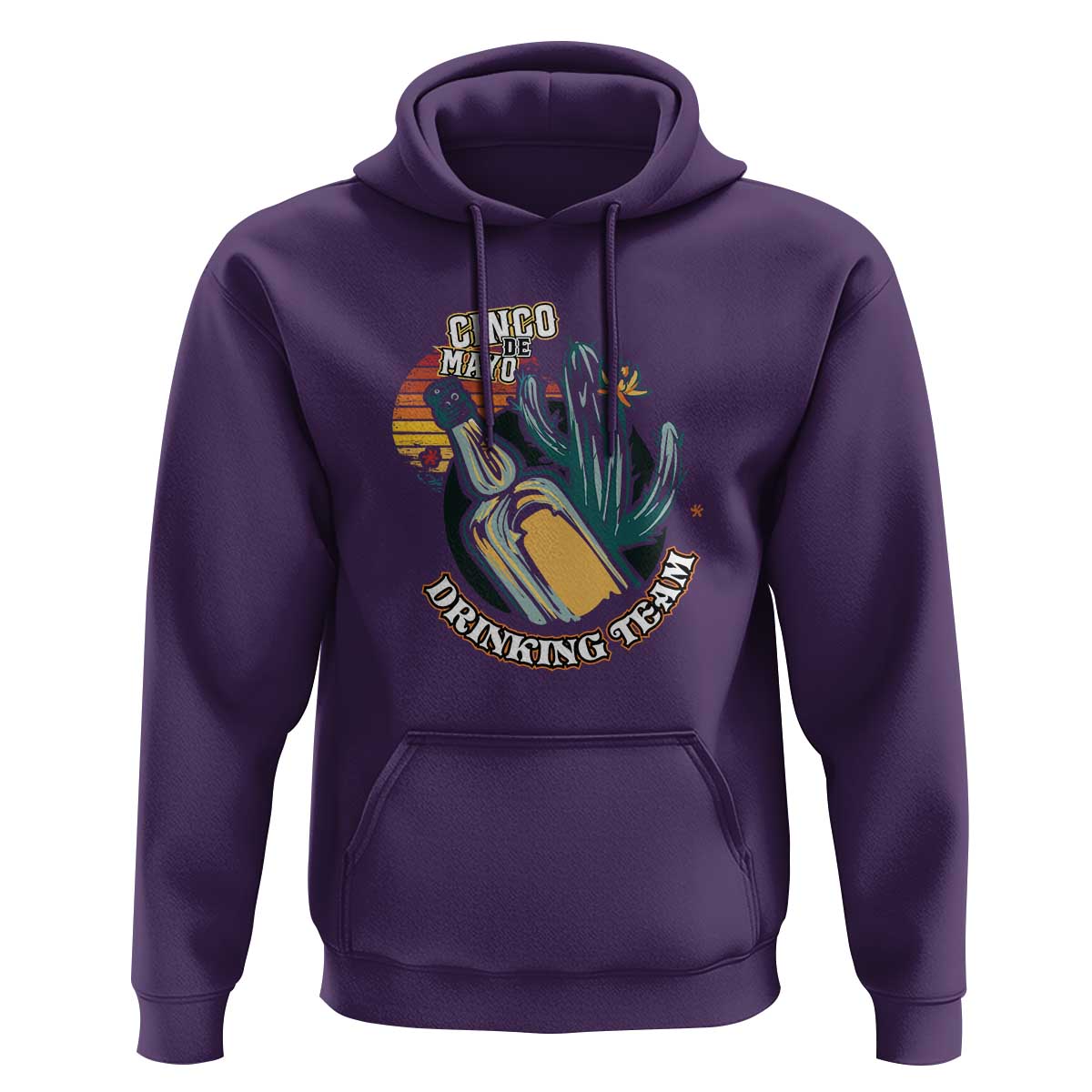 Cinco De Mayo Drinking Team Funny Mexican Party Hoodie