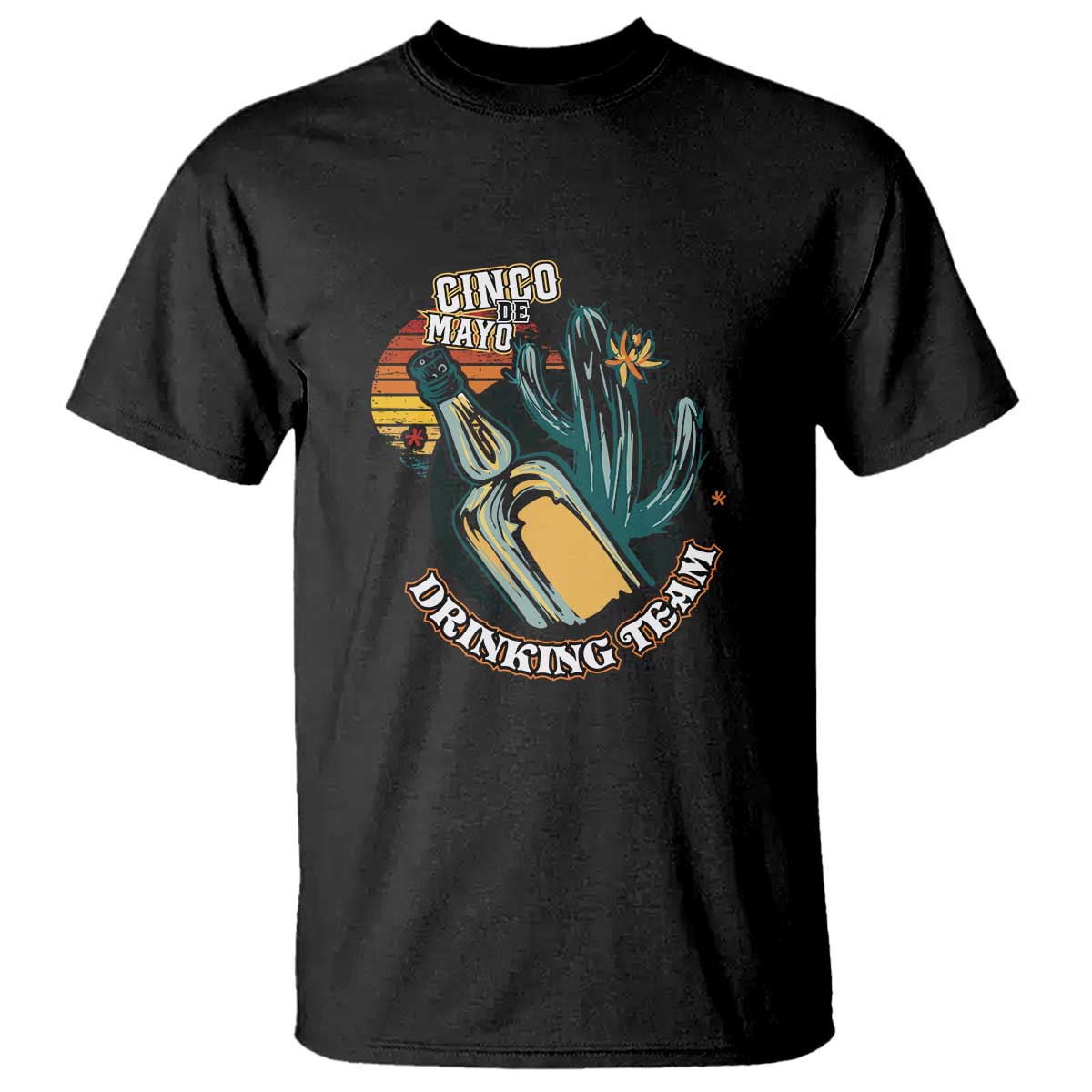Cinco De Mayo Drinking Team Funny Mexican Party T Shirt - Wonder Print Shop