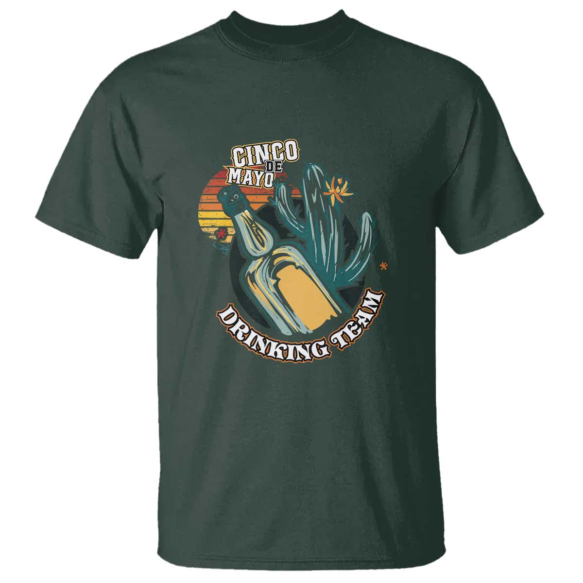 Cinco De Mayo Drinking Team Funny Mexican Party T Shirt - Wonder Print Shop