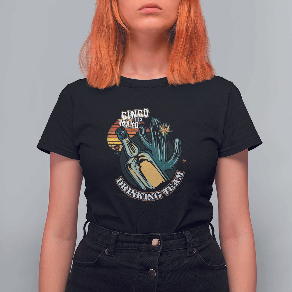 Cinco De Mayo Drinking Team Funny Mexican Party T Shirt For Women - Wonder Print Shop