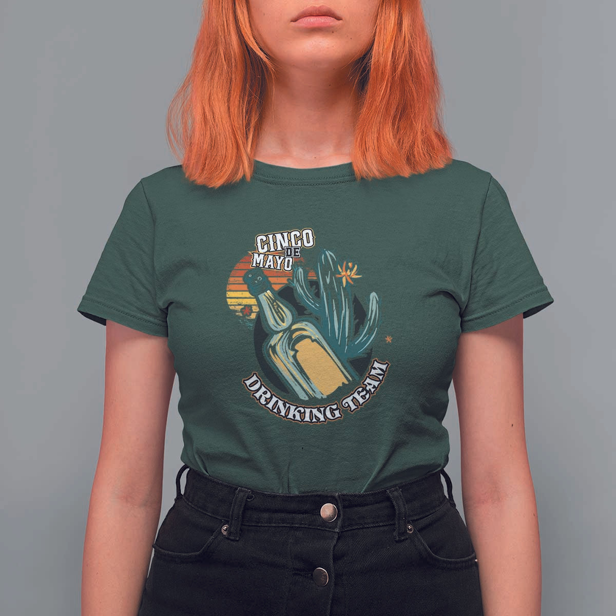 Cinco De Mayo Drinking Team Funny Mexican Party T Shirt For Women - Wonder Print Shop