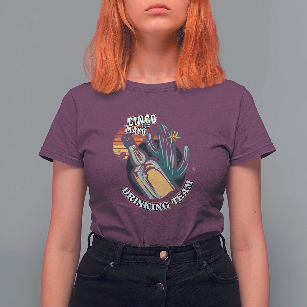 Cinco De Mayo Drinking Team Funny Mexican Party T Shirt For Women - Wonder Print Shop