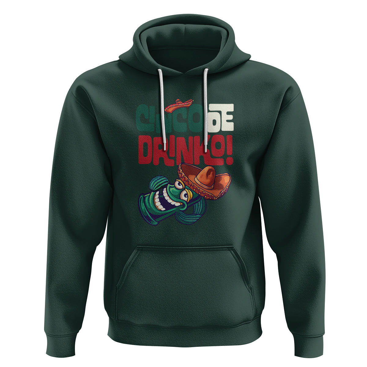 Cinco De Mayo Drinko Funny Drinking Mexican Party Hoodie - Wonder Print Shop