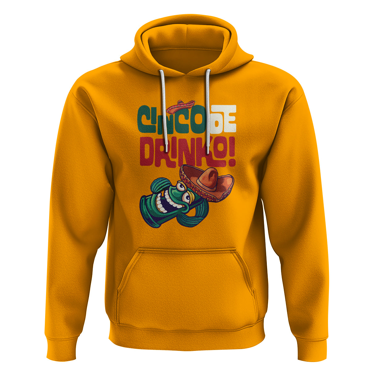 Cinco De Mayo Drinko Funny Drinking Mexican Party Hoodie - Wonder Print Shop