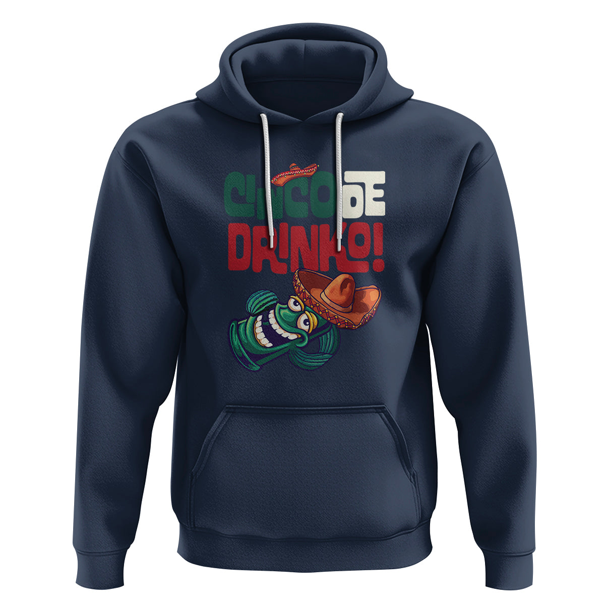 Cinco De Mayo Drinko Funny Drinking Mexican Party Hoodie - Wonder Print Shop