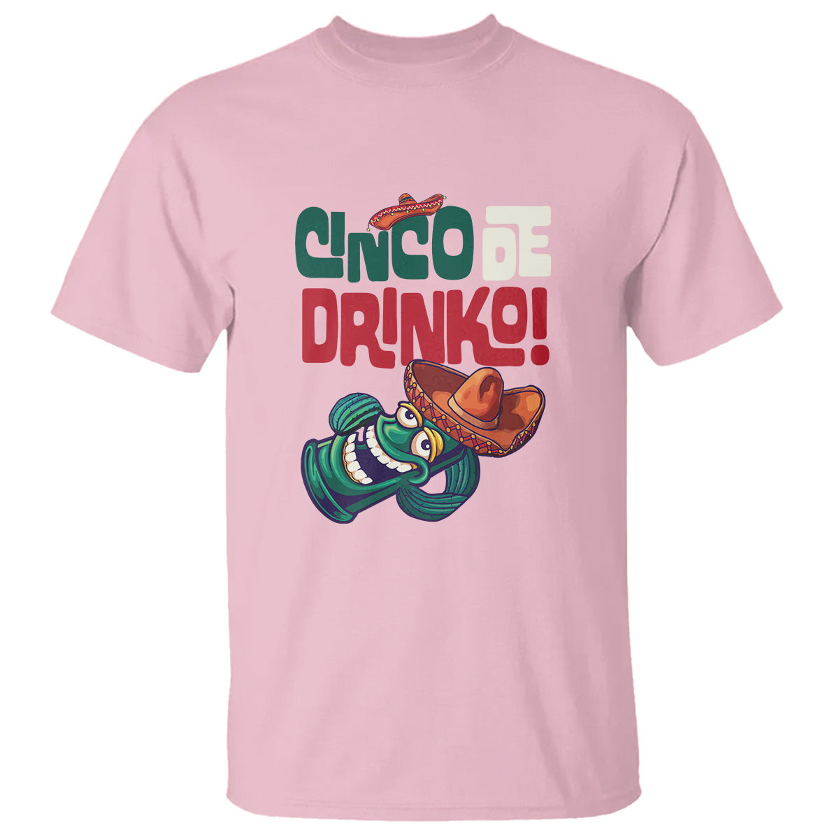 Cinco De Mayo Drinko Funny Drinking Mexican Party T Shirt - Wonder Print Shop