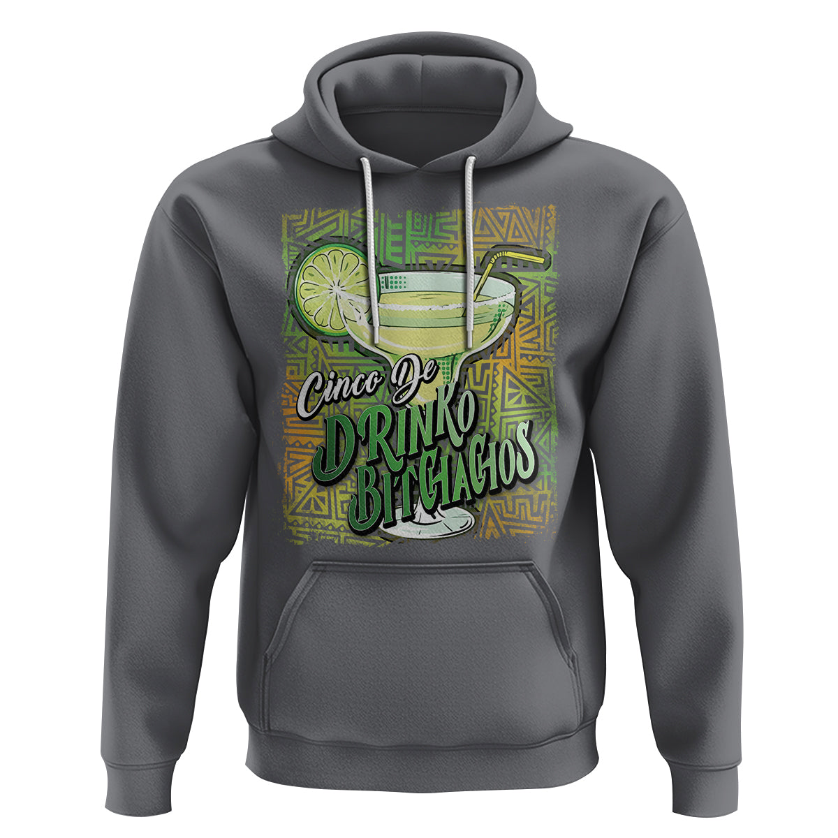 Cinco De Drinko Bitchachos Funny Mexican Party Hoodie - Wonder Print Shop