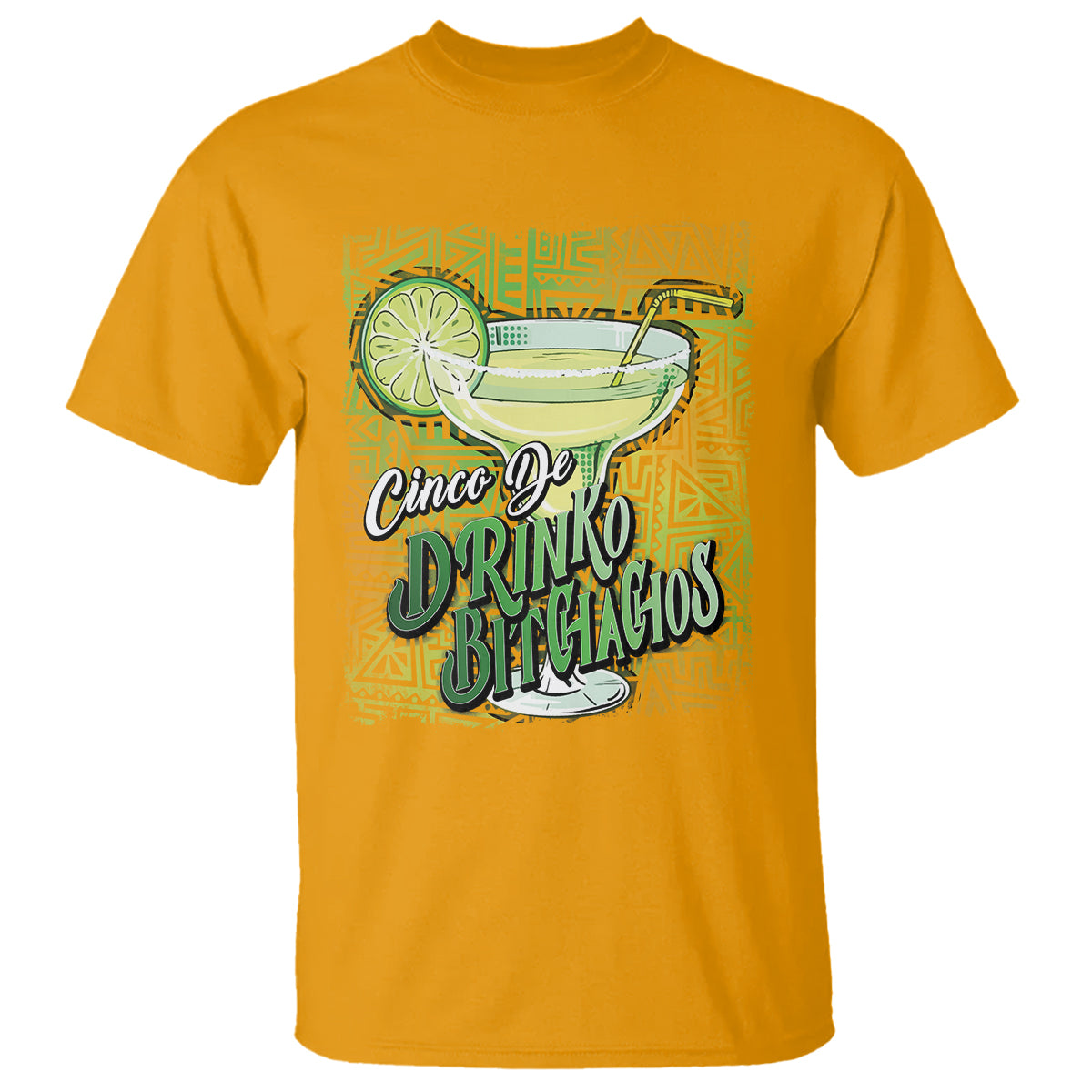Cinco De Drinko Bitchachos Funny Mexican Party T Shirt - Wonder Print Shop