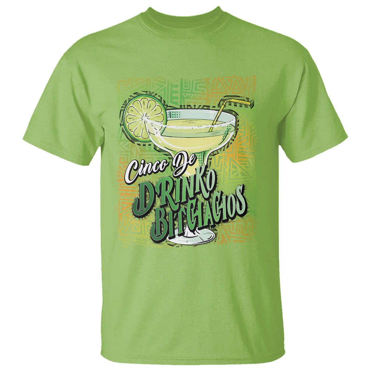 Cinco De Drinko Bitchachos Funny Mexican Party T Shirt - Wonder Print Shop